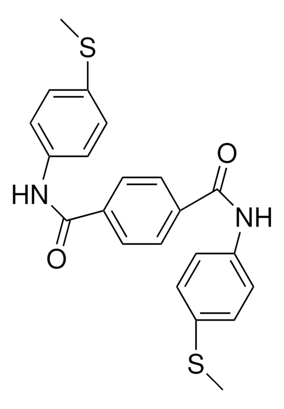 Sigma-Aldrich N,N'-BIS(4-(METHYLTHIO)PHENYL)TEREPHTHALAMIDE,AldrichCPR