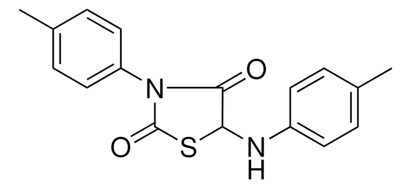 Sigma-Aldrich 3-P-TOLYL-5-P-TOLYLAMINO-THIAZOLIDINE-2,4-DIONE,AldrichCPR