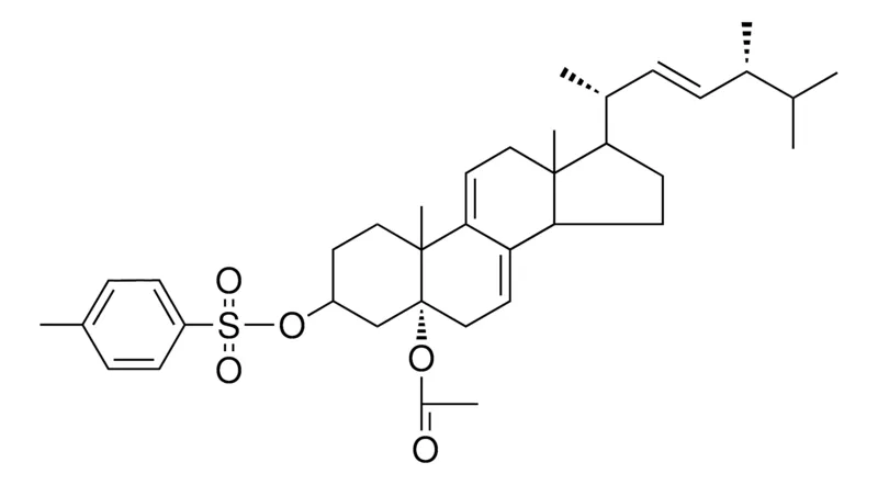 Sigma-Aldrich (22E)-5-A-ERGOSTA-7,9(11),22-TRIENE-3-B,5-DIYL 5-ACETATE-(TOLUENE-P-SULFONATE),AldrichCPR