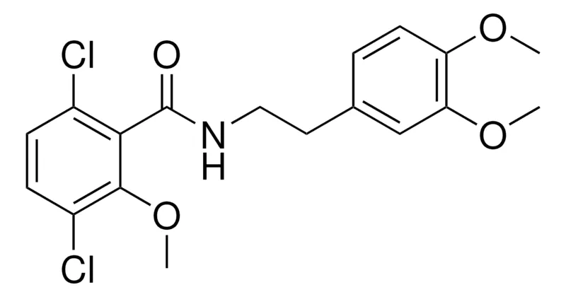 Sigma-Aldrich 3,6-DICHLORO-N-(2-(3,4-DIMETHOXY-PHENYL)-ETHYL)-2-METHOXY-BENZAMIDE,AldrichCPR