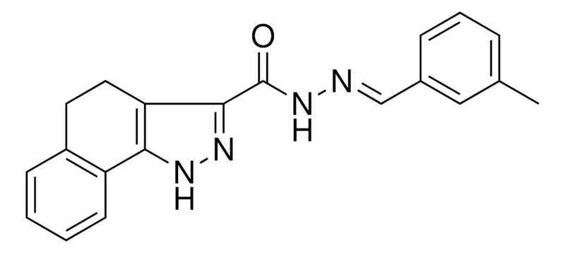 Sigma-Aldrich N'-(3-METHYLBENZYLIDENE)-4,5-DIHYDRO-1H-BENZO(G)INDAZOLE-3-CARBOHYDRAZIDE,AldrichCPR