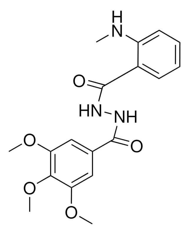 Sigma-Aldrich 1-(2-(METHYLAMINO)BENZOYL)-2-(3,4,5-TRIMETHOXYBENZOYL)HYDRAZINE,AldrichCPR