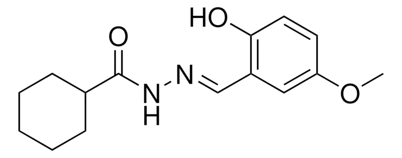 Sigma-Aldrich N'-(2-HYDROXY-5-METHOXYBENZYLIDENE)CYCLOHEXANECARBOHYDRAZIDE,AldrichCPR