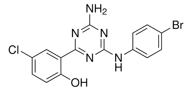 Sigma-Aldrich 2-[4-AMINO-6-(4-BROMO-PHENYLAMINO)-[1,3,5]TRIAZIN-2-YL]-4-CHLORO-PHENOL，AldrichCPR