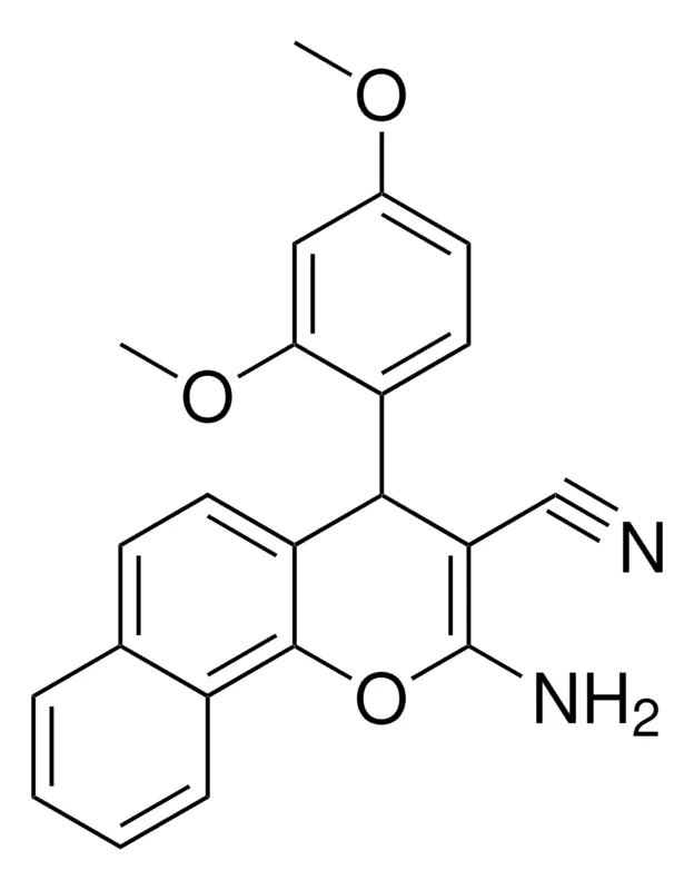 Sigma-Aldrich 2-AMINO-4-(2,4-DIMETHOXY-PHENYL)-4H-BENZO(H)CHROMENE-3-CARBONITRILE，AldrichCPR