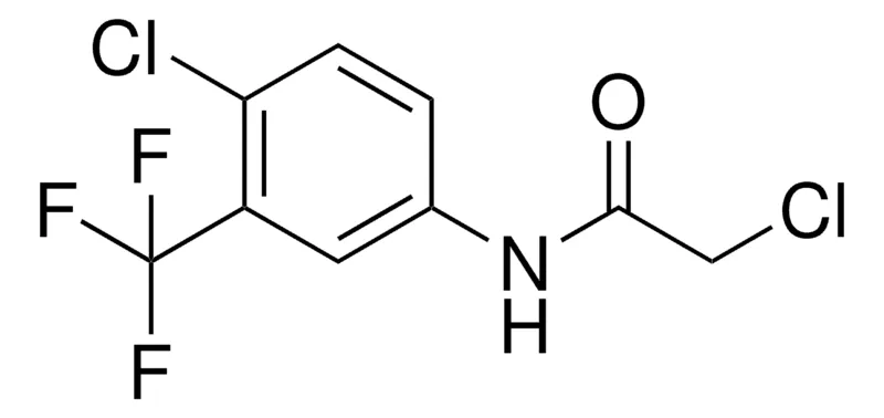 Sigma-Aldrich 2-CHLORO-N-(4-CHLORO-3-(TRIFLUOROMETHYL)PHENYL)ACETAMIDE,AldrichCPR