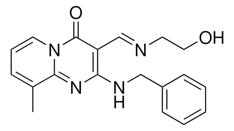 Sigma-Aldrich 2-BENZYLAMINO-3-((2-HO-ETHYLIMINO)-METHYL)-9-METHYL-PYRIDO(1,2-A)PYRIMIDIN-4-ONE,AldrichCPR