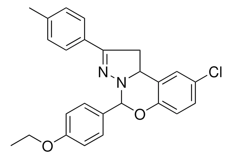 Sigma-Aldrich 8-CL-4-(4-ETHOXY-PH)-2-P-TOLYL-1,9B-2H-5-OXA-3,3A-DIAZA-CYCLOPENTA(A)NAPHTHALENE,AldrichCPR