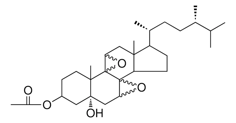 Sigma-Aldrich 7,8:9,11-DIEPOXY-5-HYDROXY-5-ALPHA-ERGOSTAN-3-BETA-YL ACETATE,AldrichCPR
