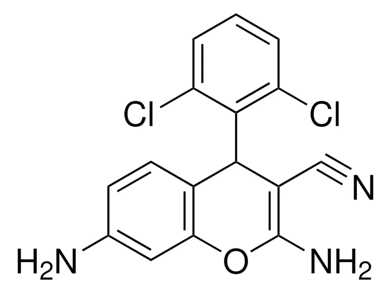 Sigma-Aldrich 2,7-DIAMINO-4-(2,6-DICHLORO-PHENYL)-4H-CHROMENE-3-CARBONITRILE,AldrichCPR