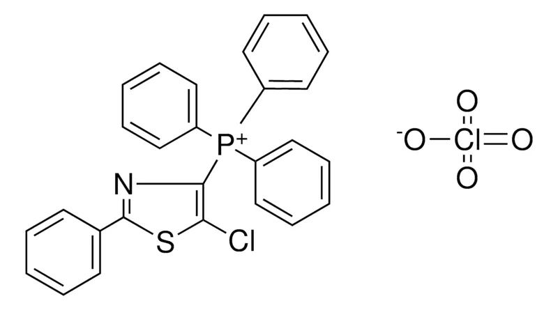 Sigma-Aldrich (5-CHLORO-2-PHENYL-THIAZOL-4-YL)-TRIPHENYL-PHOSPHONIUM, PERCHLORATE,AldrichCPR