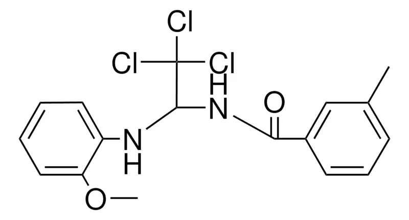 Sigma-Aldrich 3-METHYL-N-(2,2,2-TRICHLORO-1-(2-METHOXY-PHENYLAMINO)-ETHYL)-BENZAMIDE,AldrichCPR