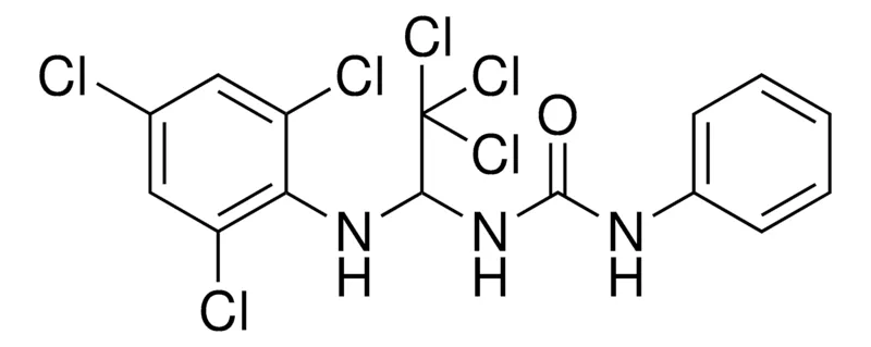 Sigma-Aldrich 1-PHENYL-3-(2,2,2-TRICHLORO-1-(2,4,6-TRICHLORO-PHENYLAMINO)-ETHYL)-UREA,AldrichCPR
