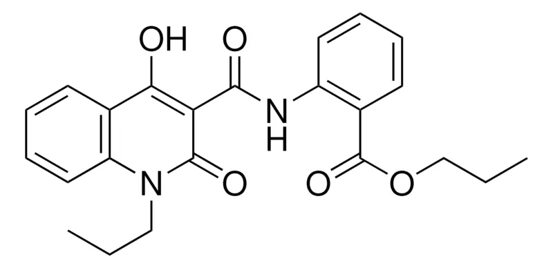 Sigma-Aldrich 2-((4-HO-2-OXO-1-PR-1,2-2H-QUINOLINE-3-CARBONYL)-AMINO)-BENZOIC ACID PR ESTER，AldrichCPR