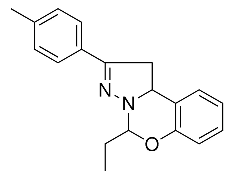 Sigma-Aldrich 4-ETHYL-2-P-TOLYL-1,9B-DIHYDRO-5-OXA-3,3A-DIAZA-CYCLOPENTA(A)NAPHTHALENE,AldrichCPR