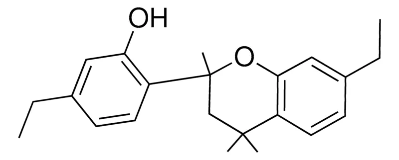 Sigma-Aldrich 2-(2,3-DIHYDRO-7-ETHYL-2,4,4-TRIMETHYL-4H-1-BENZOPYRAN-2-YL)-5-ETHYLPHENOL,AldrichCPR