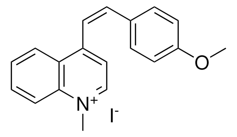 Sigma-Aldrich 4-(2-(4-METHOXYPHENYL)VINYL)-1-METHYLQUINOLINIUM IODIDE,AldrichCPR