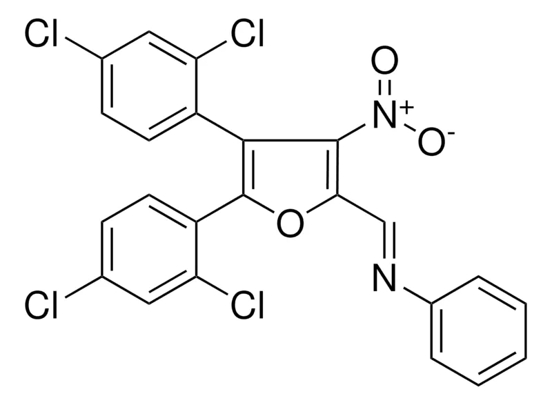 Sigma-Aldrich N-((4,5-BIS(2,4-DICHLOROPHENYL)-3-NITRO-2-FURYL)METHYLENE)ANILINE，AldrichCPR