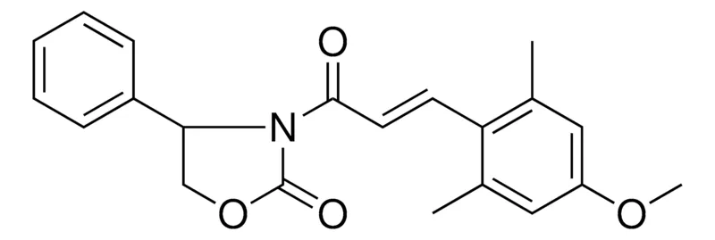 Sigma-Aldrich 3-(3-(4-METHOXY-2,6-DIMETHYL-PHENYL)-ACRYLOYL)-4-PHENYL-OXAZOLIDIN-2-ONE,AldrichCPR