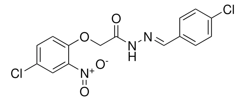 Sigma-Aldrich 2-(4-CHLORO-2-NITRO-PHENOXY)-ACETIC ACID (4-CHLORO-BENZYLIDENE)-HYDRAZIDE，AldrichCPR
