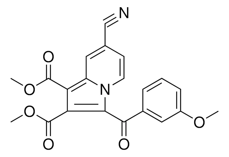 Sigma-Aldrich DIMETHYL 7-CYANO-3-(3-METHOXYBENZOYL)-1,2-INDOLIZINEDICARBOXYLATE,AldrichCPR