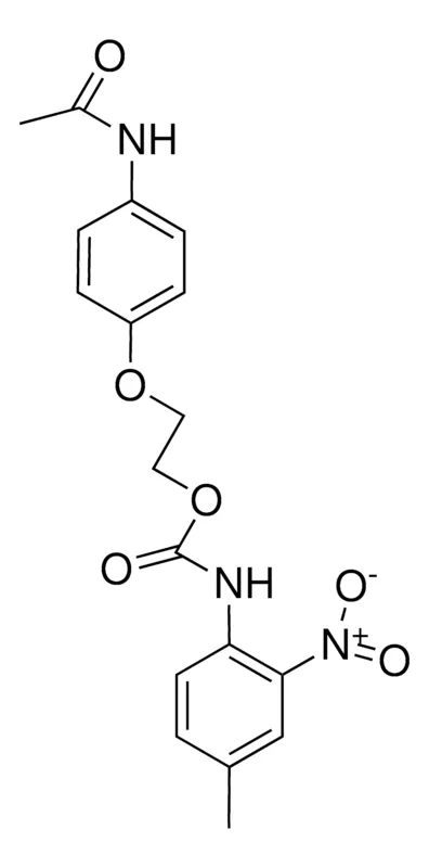 Sigma-Aldrich 2-(4-ACETAMIDOPHENOXY)ETHYL N-(4-METHYL-2-NITROPHENYL)CARBAMATE,AldrichCPR