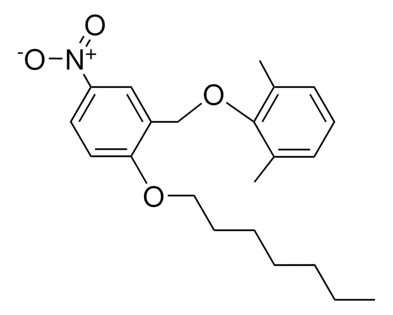 Sigma-Aldrich 2-HEPTYLOXY-5-NITROBENZYL 2,6-XYLYL ETHER,AldrichCPR