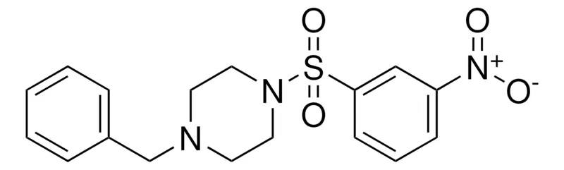 Sigma-Aldrich 1-BENZYL-4-((3-NITROPHENYL)SULFONYL)PIPERAZINE,AldrichCPR