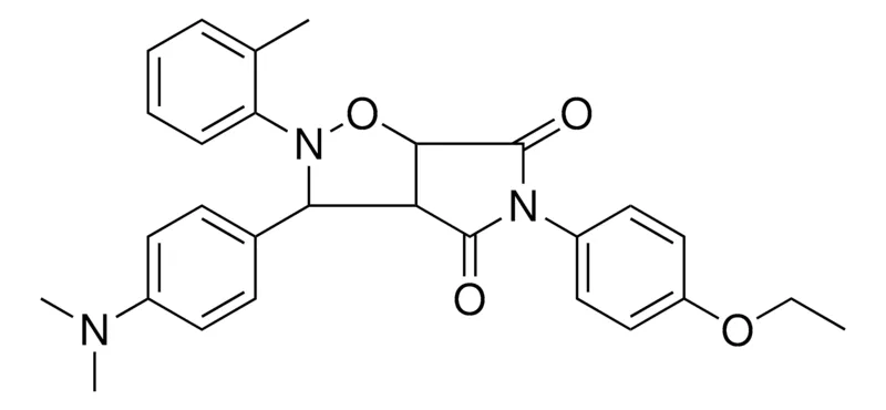 Sigma-Aldrich 3(4-DIMETHYLAMINO-PH)-5-(4-ETO-PH)2-O-TOLYL-4H-PYRROLO(3,4-D)ISOXAZOLE-4,6-DIONE，AldrichCPR