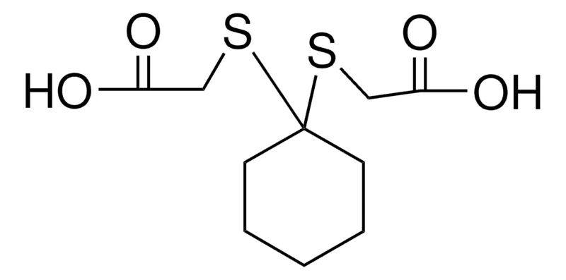 Sigma-Aldrich CYCLOHEXANE-1,1-BIS-(MERCAPTOACETIC ACID),AldrichCPR