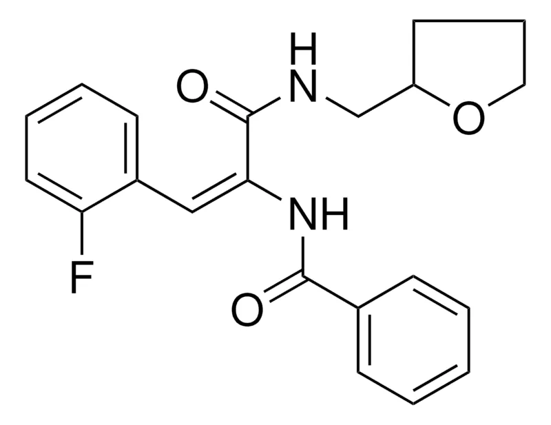 Sigma-Aldrich N-(2-(2-F-PHENYL)-1-((TETRAHYDRO-FURAN-2-YLMETHYL)-CARBAMOYL)-VINYL)-BENZAMIDE,AldrichCPR