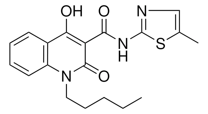 Sigma-Aldrich 4-HO-2-OXO-1-PENTYL-1,2-2H-QUINOLINE-3-CARBOXYLIC ACID (5-ME-THIAZOL-2-YL)-AMIDE,AldrichCPR