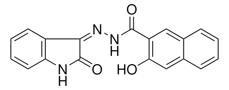 Sigma-Aldrich 3-HO-NAPHTHALENE-2-CARBOXYLIC ACID (2-OXO-1,2-DIHYDRO-INDOL-3-YLIDENE)-HYDRAZIDE，AldrichCPR