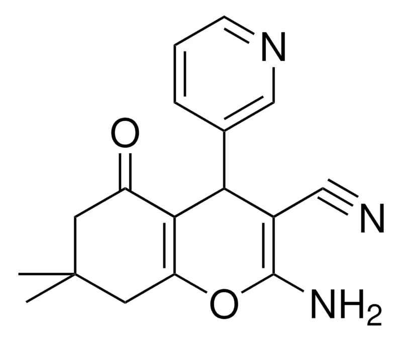 Sigma-Aldrich 2-AMINO-7,7-DIMETHYL-5-OXO-4-PYRIDIN-3-YL-5,6,7,8-4H-4H-CHROMENE-3-CARBONITRILE,AldrichCPR
