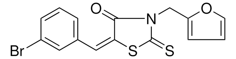 Sigma-Aldrich 5-(3-BROMO-BENZYLIDENE)-3-FURAN-2-YLMETHYL-2-THIOXO-THIAZOLIDIN-4-ONE,AldrichCPR