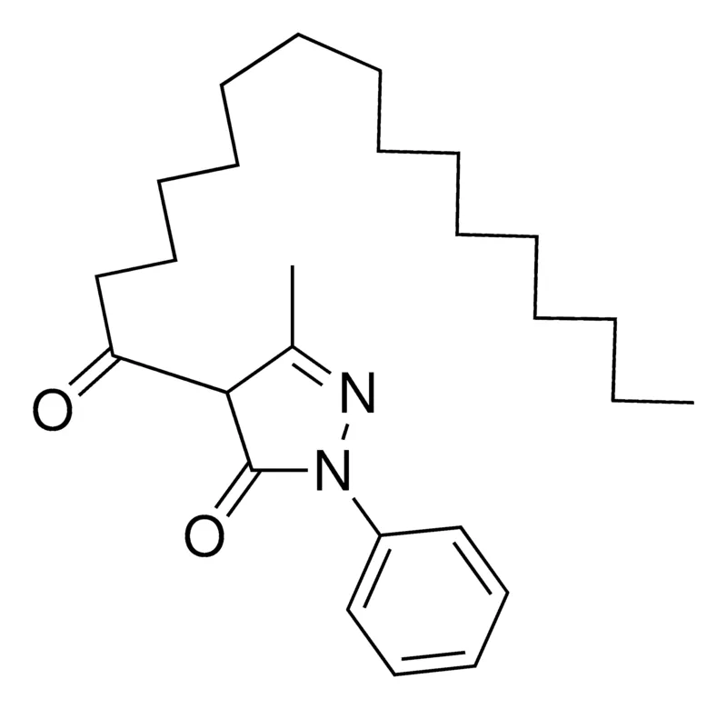 Sigma-Aldrich 4-HEXADECANOYL-3-METHYL-1-PHENYL-2-PYRAZOLIN-5-ONE,AldrichCPR