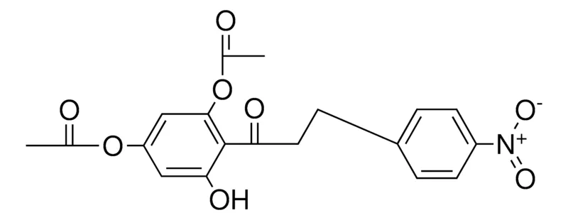 Sigma-Aldrich ACETIC ACID 3-ACETOXY-5-HYDROXY-4-(3-(4-NITRO-PHENYL)-PROPIONYL)-PHENYL ESTER,AldrichCPR