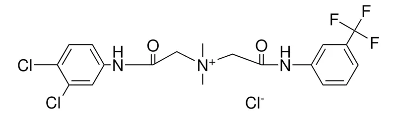 Sigma-Aldrich (DICHLOROPHENYLCARBAMOYLMETHYL-DIMETHYL-TRIFLUOROTOLYLCARBAMOYL-ME)AMMONIUM CL,AldrichCPR