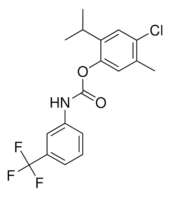 Sigma-Aldrich 4-CHLORO-2-ISOPROPYL-5-METHYLPHENYL N-(3-(TRIFLUOROMETHYL)PHENYL)CARBAMATE，AldrichCPR