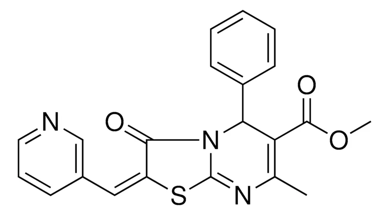 Sigma-Aldrich METHYL (2E)-7-METHYL-3-OXO-5-PHENYL-2-(3-PYRIDINYLMETHYLENE)-2,3-DIHYDRO-5H-[1,3]THIAZOLO[3,2-A]PYRIMIDINE-6-CARBOXYLATE，AldrichCPR