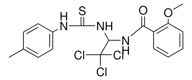 Sigma-Aldrich 2-METHOXY-N-(2,2,2-TRICHLORO-1-(3-P-TOLYL-THIOUREIDO)-ETHYL)-BENZAMIDE，AldrichCPR