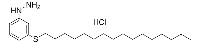 Sigma-Aldrich 3-(HEXADECYLTHIO)-PHENYLHYDRAZINE HYDROCHLORIDE,AldrichCPR