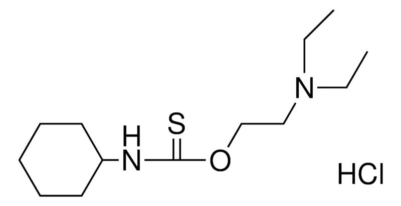 Sigma-Aldrich CYCLOHEXYL-THIOCARBAMIC ACID O-(2-DIETHYLAMINO-ET) ESTER, HYDROCHLORIDE,AldrichCPR