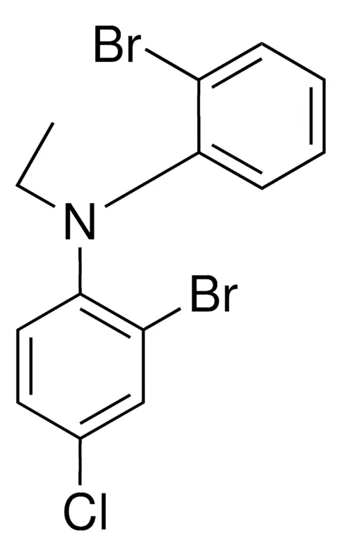 Sigma-Aldrich 4-CHLORO-2,2'-DIBROMO-N-ETHYLDIPHENYLAMINE,AldrichCPR