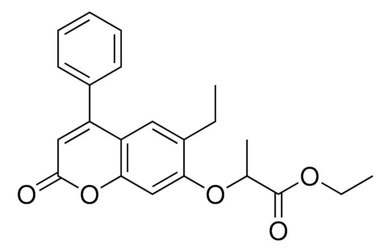 Sigma-Aldrich 2-(6-ETHYL-2-OXO-4-PHENYL-2H-CHROMEN-7-YLOXY)-PROPIONIC ACID ETHYL ESTER,AldrichCPR