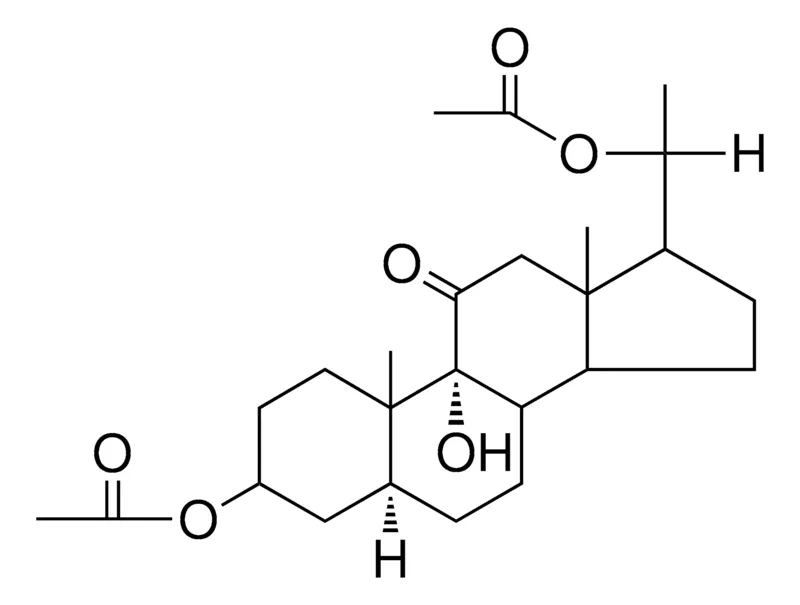 Sigma-Aldrich 9-ALPHA-HYDROXY-11-OXO-5-ALPHA-PREGNANE-3-BETA,20-BETA-DIYL DIACETATE,AldrichCPR