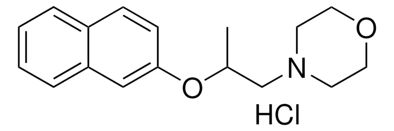 Sigma-Aldrich 4-(2-(2-NAPHTHYLOXY)PROPYL)MORPHOLINE HYDROCHLORIDE,AldrichCPR