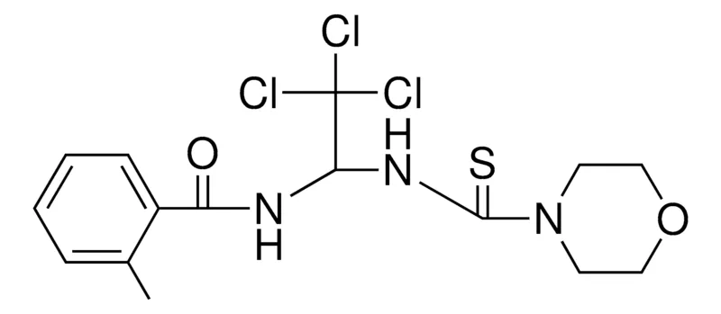 Sigma-Aldrich 2-ME-N-(2,2,2-TRICHLORO-1-((MORPHOLINE-4-CARBOTHIOYL)-AMINO)-ETHYL)-BENZAMIDE,AldrichCPR