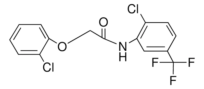 Sigma-Aldrich 2'-CHLORO-2-(2-CHLOROPHENOXY)-5'-(TRIFLUOROMETHYL)ACETANILIDE,AldrichCPR