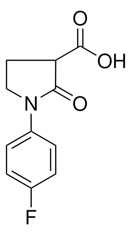Sigma-Aldrich 1-(4-FLUOROPHENYL)-2-OXO-3-PYRROLIDINECARBOXYLIC ACID,AldrichCPR